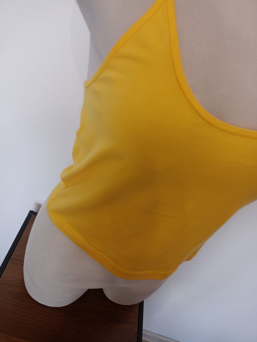 Crop top damski.