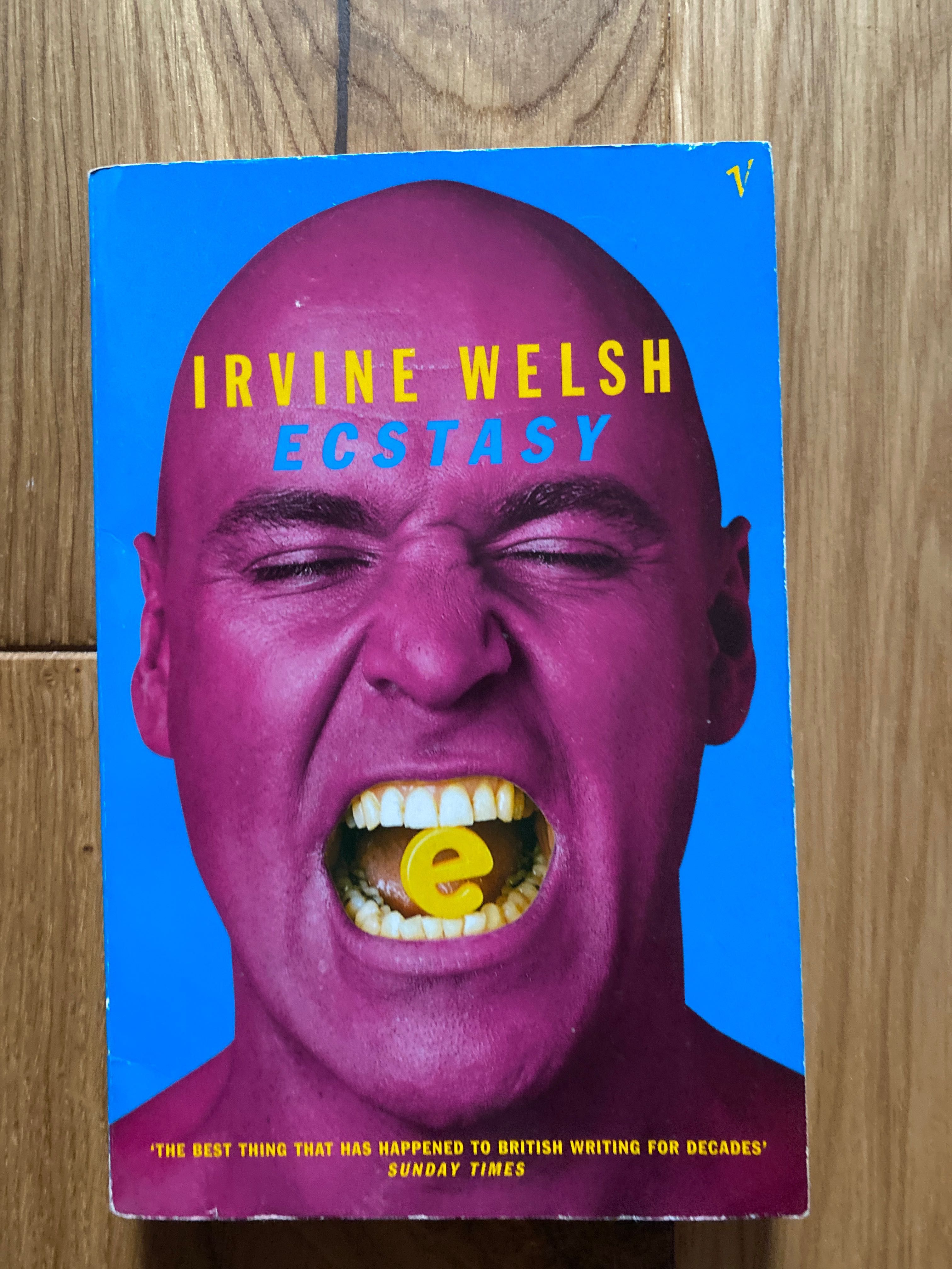 Irvine Welsh - Ecstasy, Vintage, English wersja po angielsku Ksiazka