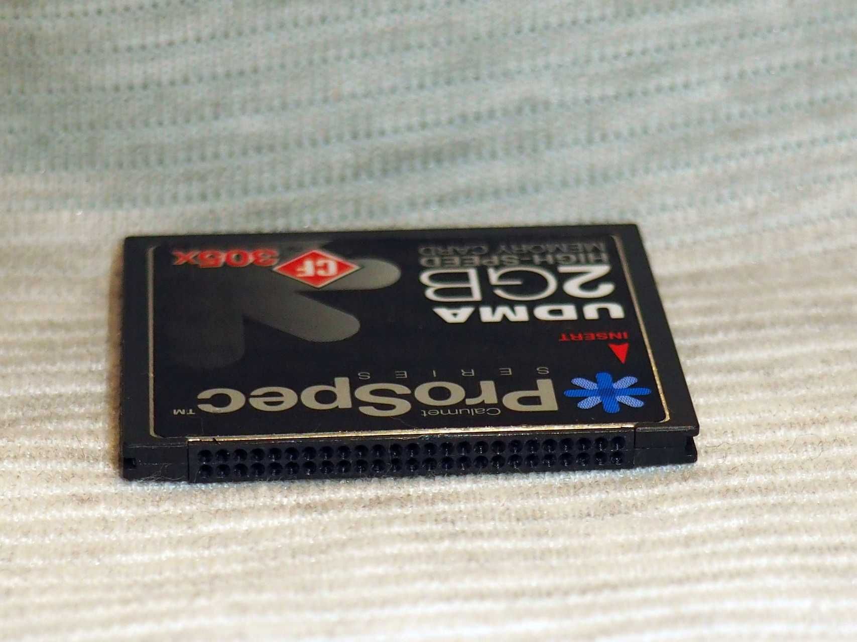 Karta pamięci Compact flash CF memory card Calumet ProSpec 2Gb 305x.
