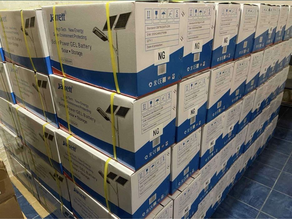 • 120, 250Ah • Аккумулятор гелевый Jarrett 120, 250 Ah GEL 12V (Gel)