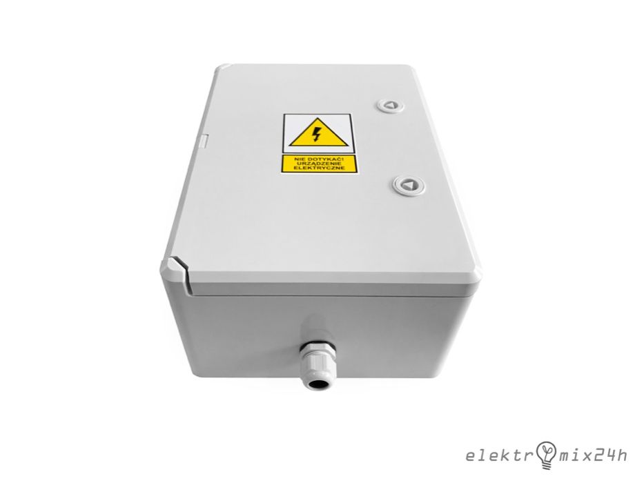 Rozdzielnica hermetyczna IP65 gotowa, gniazda 4x16A 230V z uziemieniem
