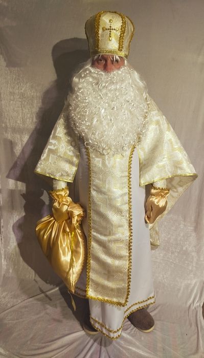 Костюм святого Миколая на дорослого