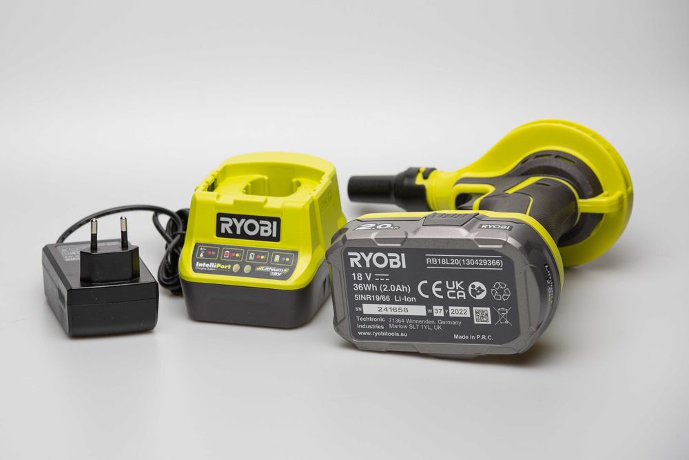 RYOBI pompka dmuchawa + akumulator + ładowarka