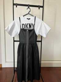 Conjunto DKNY vestido T-shirt e Sweater