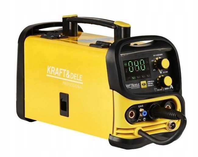 SPAWARKA INWERTOROWA Flux Mig Mag GAZ TIG MMA 250 amper 4w1 Kraft&Dele