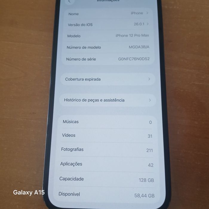Iohone 12 pro max 128