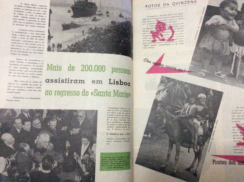 Revista de Angola , quinzenário ilustrado. Fevereiro de 1961