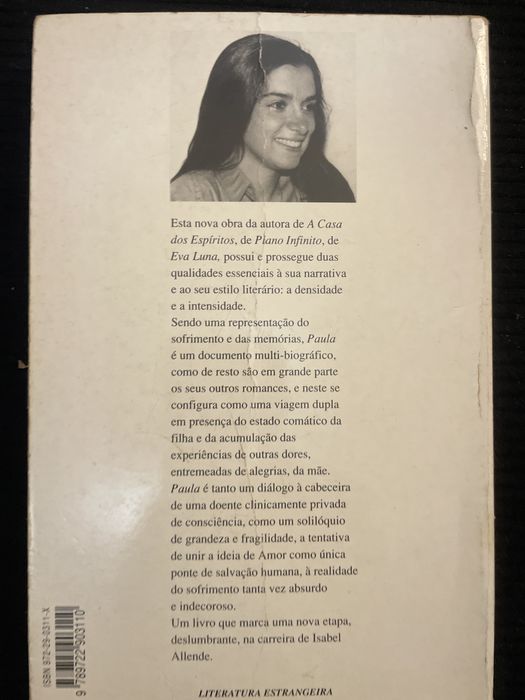 Livro Paula de Isabel Allende
