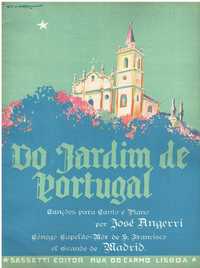 8016-Partitura /Do Jardim de Portugal de José Angerri/ Ilust. de Stuar