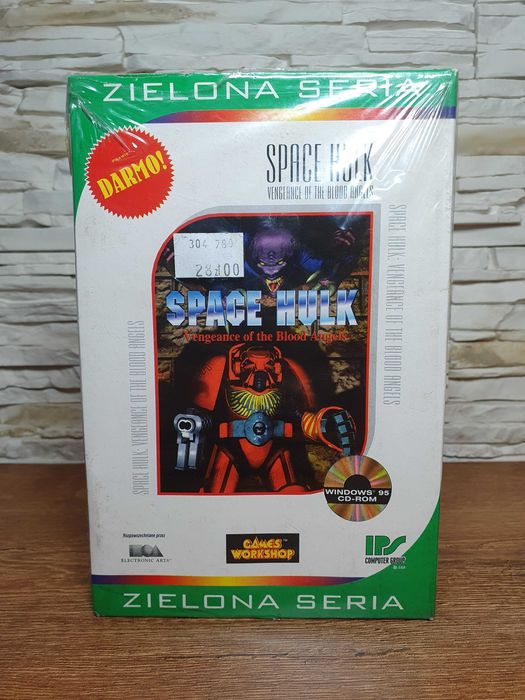 SPACE HULK 1995 - wydanie Zielona Seria mini BIG BOX ENG/PL FOLIA NOWA
