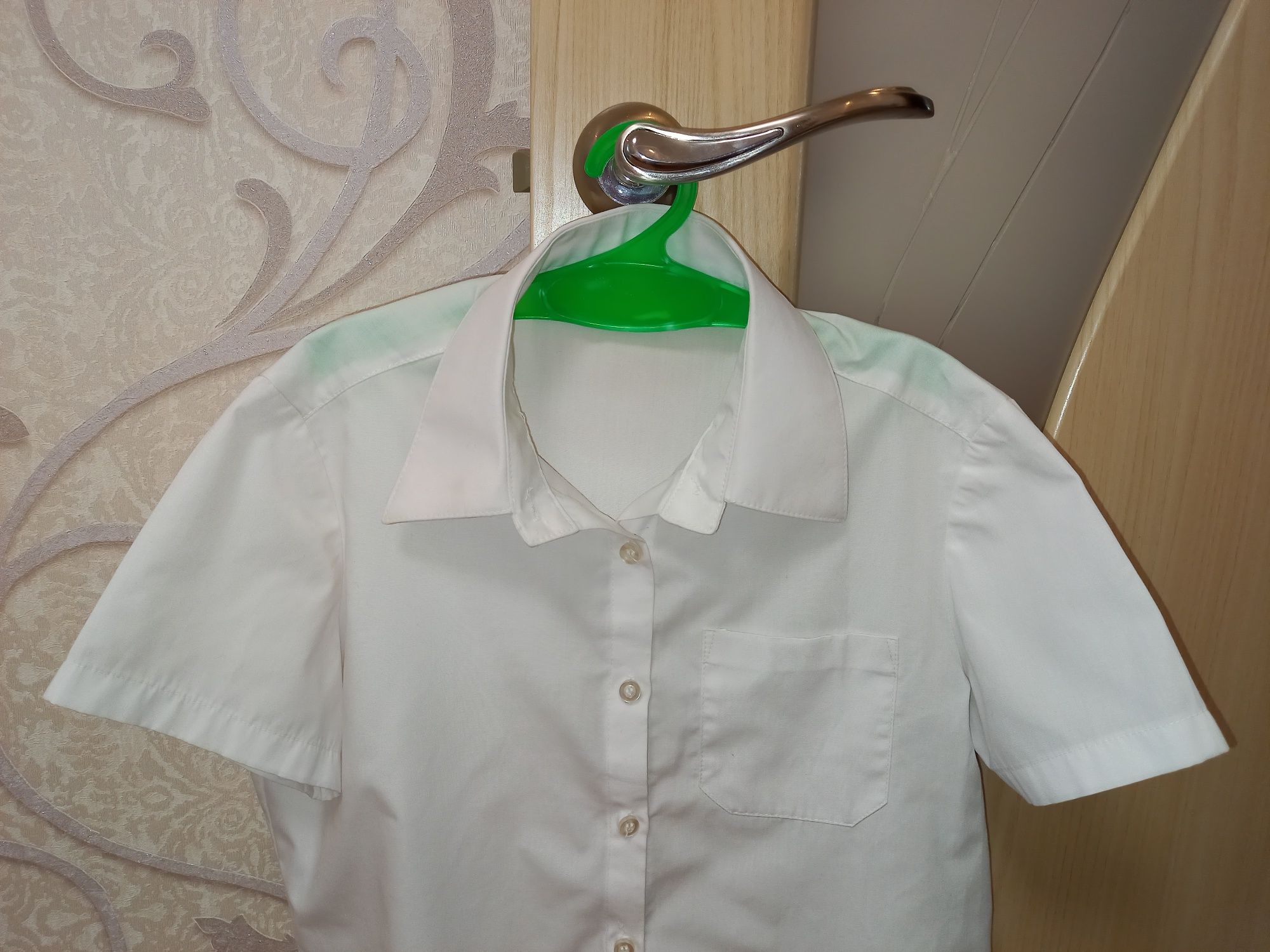 Рубашка белая george, 8-9 лет