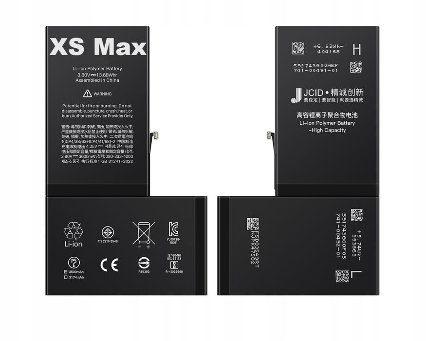 Bateria IPhone XSMAX JCID Oryginal High Capacity powiększona pojemność