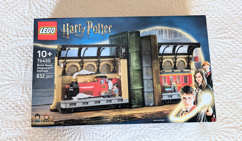 Lego 76450 Nook Book Harry Potter novo
