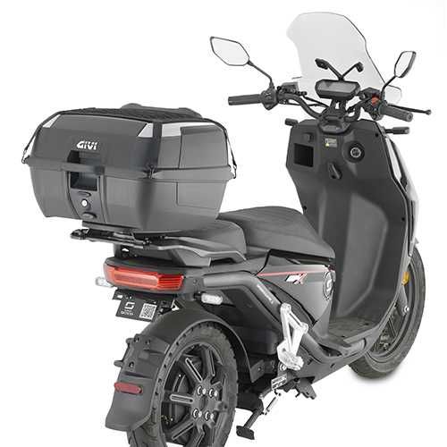 Центральний мото кофр GIVI B45+ (45л. monolock)+спинка+кріплення