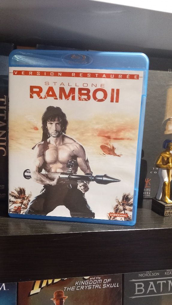 Rambo 2 em blu-ray versão restaurada
