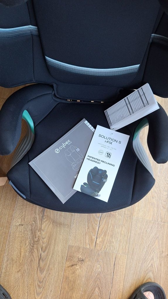 Fotelik Cybex Solution S2 I-Fix 15-50 kg Moon Black