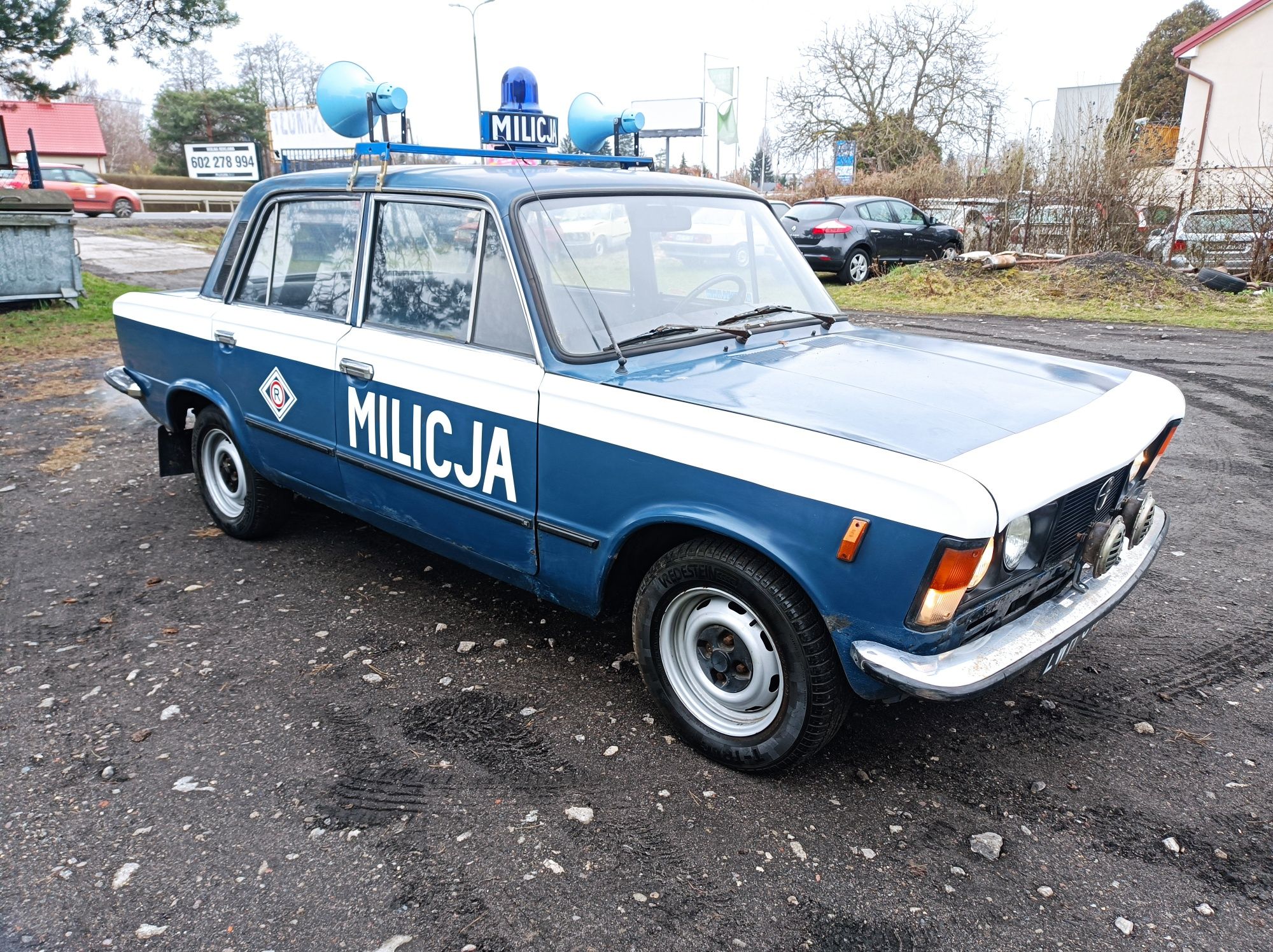 Fiat 125p milicja zamiana