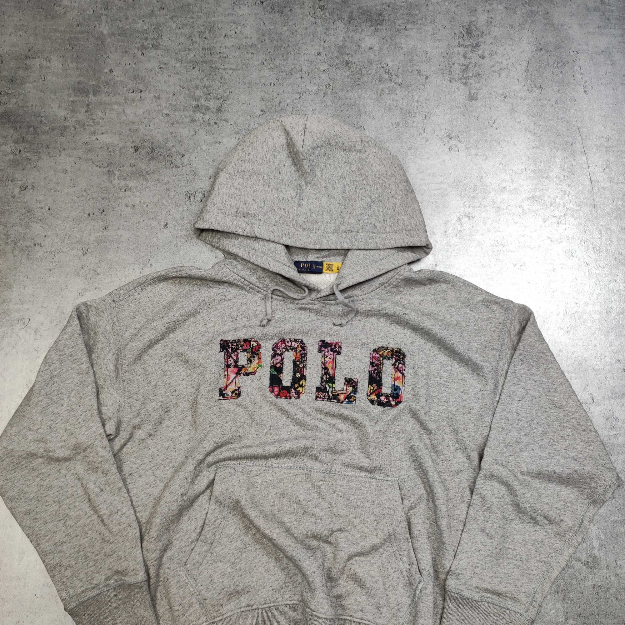 DAMSKA Bluza PREMIUM z Kapturem Bawełna Haft Logo Polo Ralph Lauren