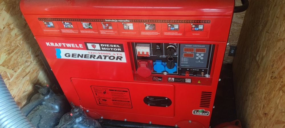 KRAFTWELE - generator, agregat PRĄDOTWÓRCZY M: SDG9800S  9,8K