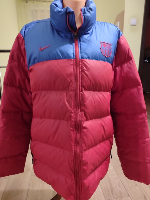 Kurtka męska puchowa nike FC Barcelona