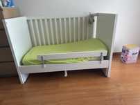 Berço completo com Colchão Ikea