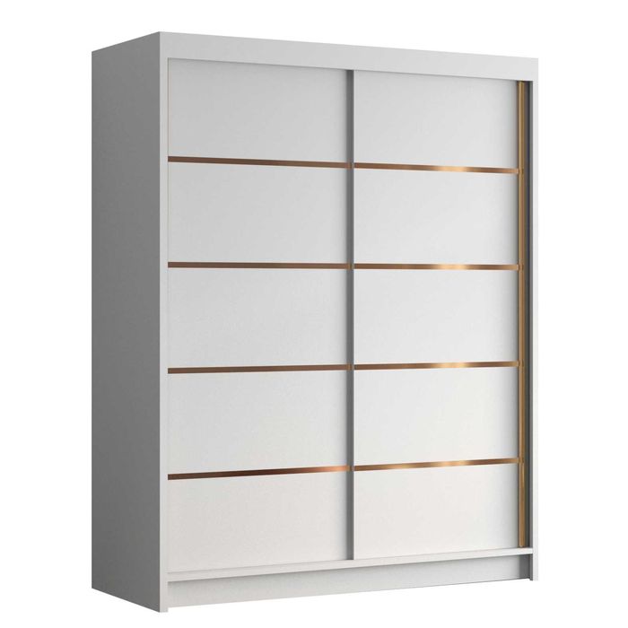 SZAFA przesuwna ZIA IV 150 cm szeroka 200 cm wysoka GARDEROBA szafka