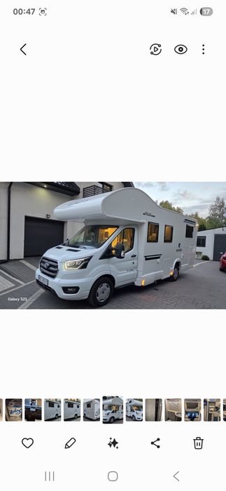 Kamper Wynajem Nowy z 2025r. Automat"Alkowa