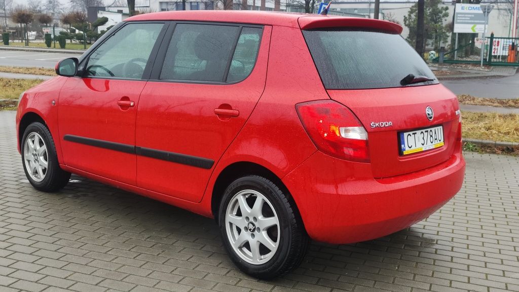 Skoda Fabia II 1,4 MPI LIFT klimatronik 2013r