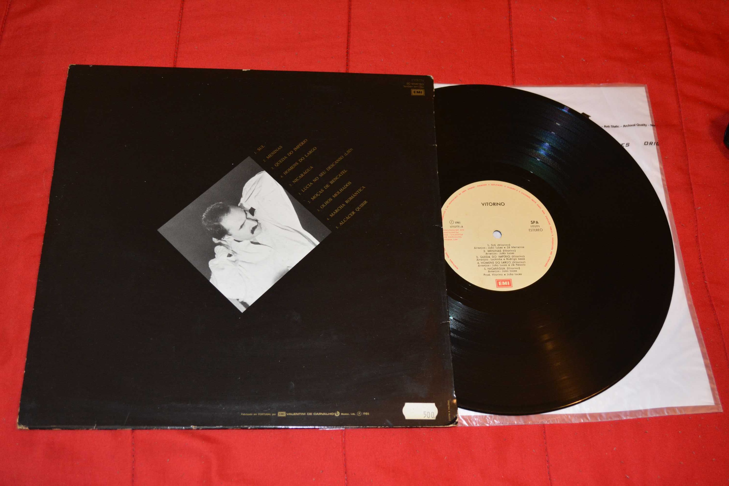 Vitorino – Sul - Edição Original  PT 1985 Vinil, LP, Album