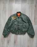 Бомбер хаки Л размер fly aviation jacket CWU-43 MA-1 Industries
