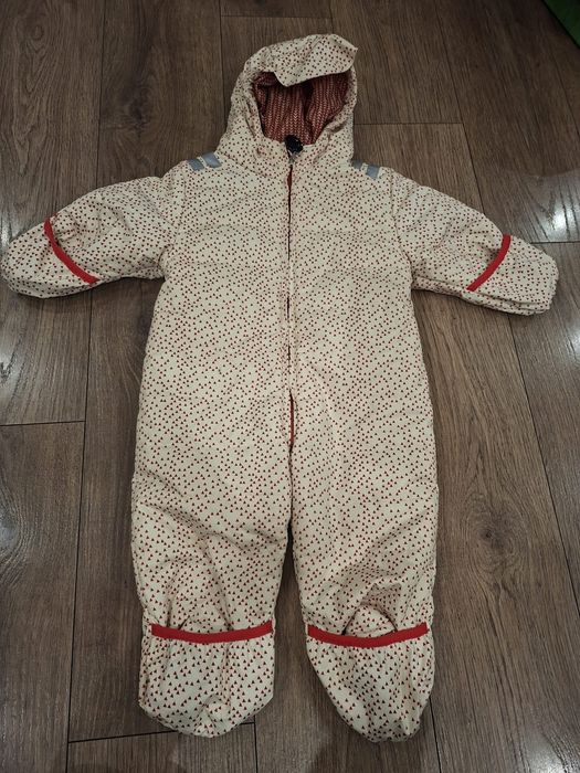 Kombinezon zimowy techniczny dla dziewczynki DucKsday rozmiar 86 cm