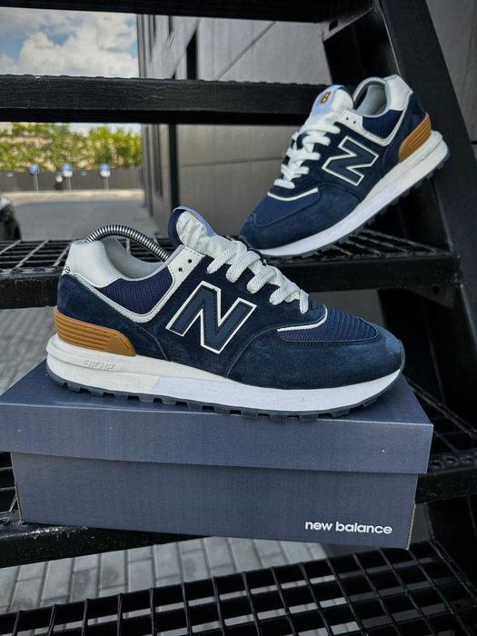 !АКЦІЯ! New Balance 574 Legacy Blue Yellow White 41 42 43 44 45 нб