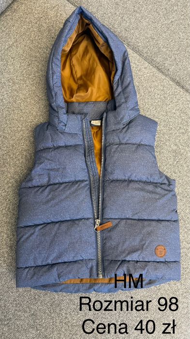 Kamizelka puchowa H&M rozmiar 98