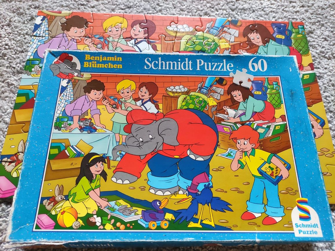 Słoń Benjamin 60 pcs Schmidt Puzzle 1998