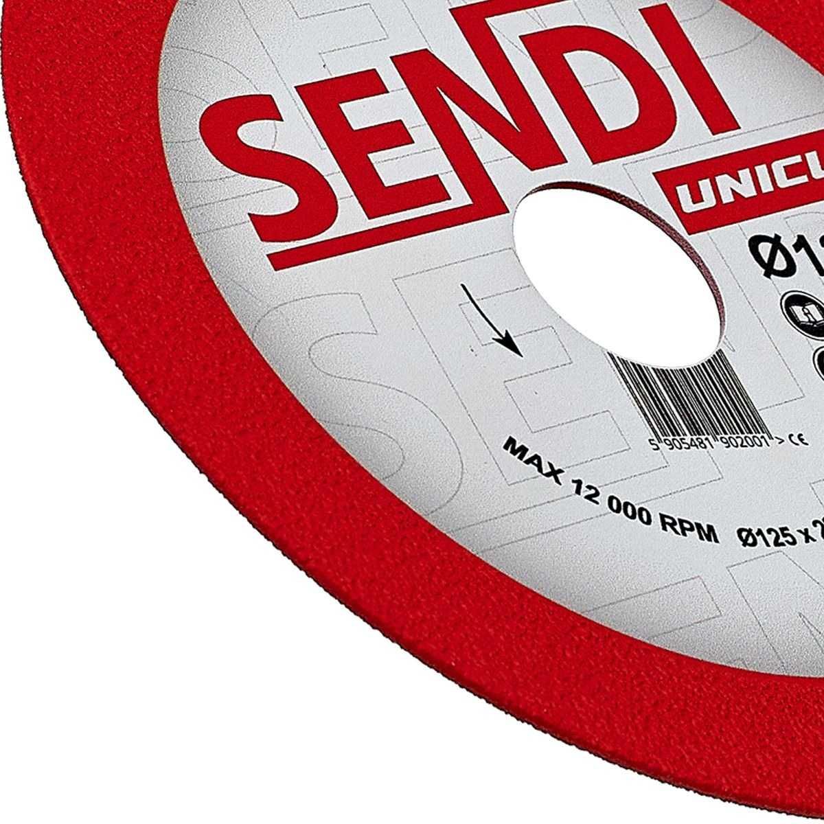 Tarcza diamentowa SENDI UNICUT 125 mm do płytek , gresu i szkła
