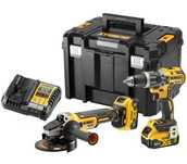 DEWALT DCK2080P2T zestaw wkrętarka DCD796 + szlifDCG405 2x5Ah /celian/