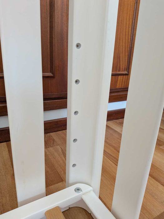 berço branco doco sleeping 120x60 com rodinhas + colchão