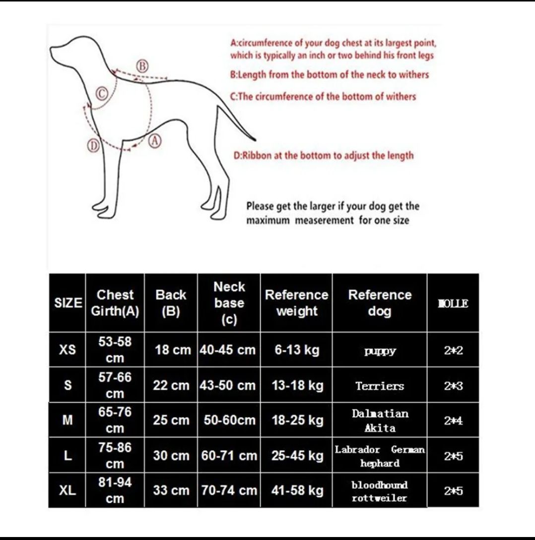 Тактический жилет для тренировки собаки (размер M)