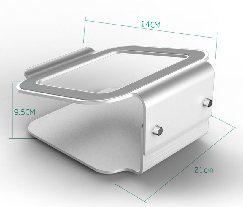 ALUMINIOWA PODSTAWKA podkładka STOLIK pod LAPTOPA macbook okazja hit