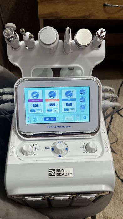 косметологічний комбайн водневого пілінгу Smart Bubble H2O2 6в1