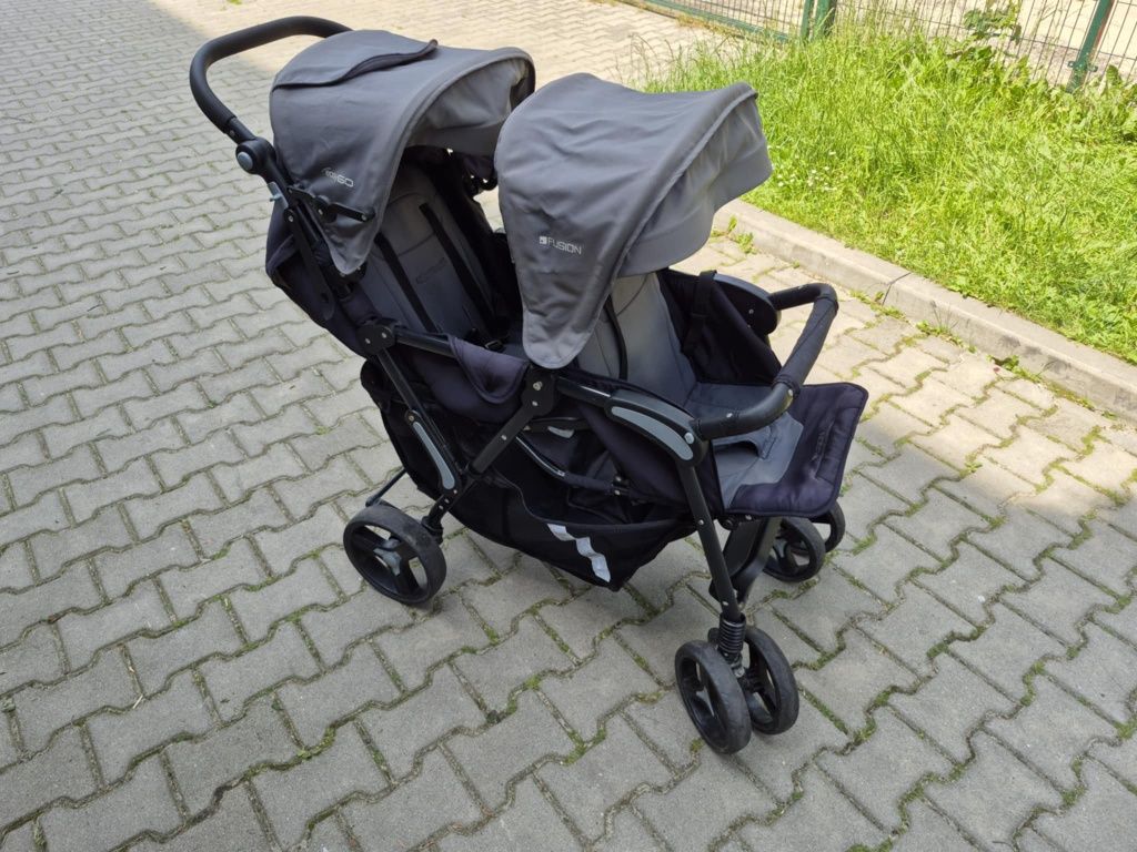Wózek bliźniaczy EasyGo Fusion