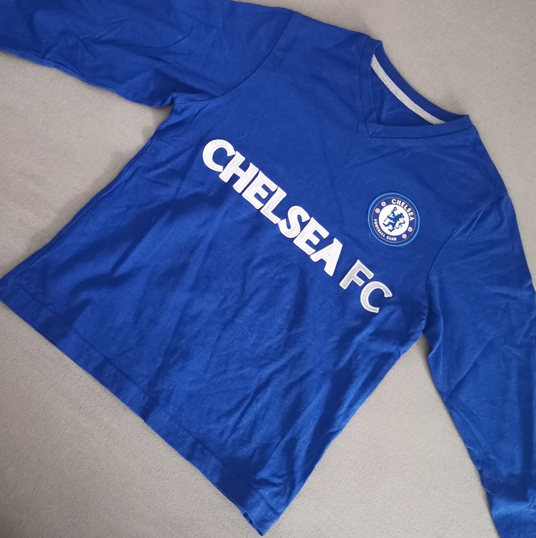 Koszulka długi rękaw longsleeve bluza piłkarka Chelsea Londyn 122-128