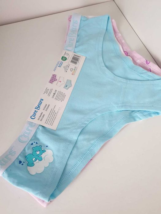 2 zestawy majtek hipstery troskliwe misie L