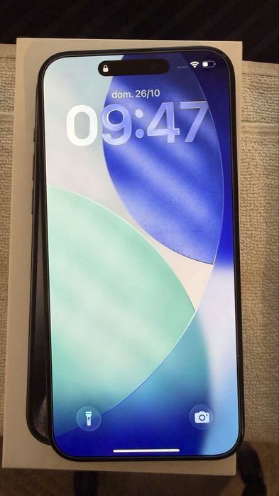 Iphone 15 pro max 256gb titaniun azul