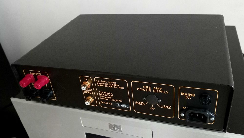 Пiдсилювач потужностi Exposure VIII.