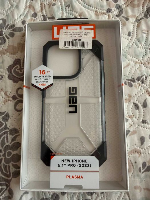 Захисний чохол UAG Plasma для Apple iPhone 15 Pro