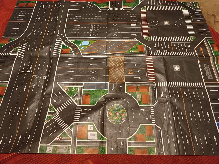 Скатертина килим дорожній рух ігровий