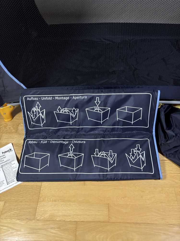 Cama de Viagem para Bebé Hauck com Colchão