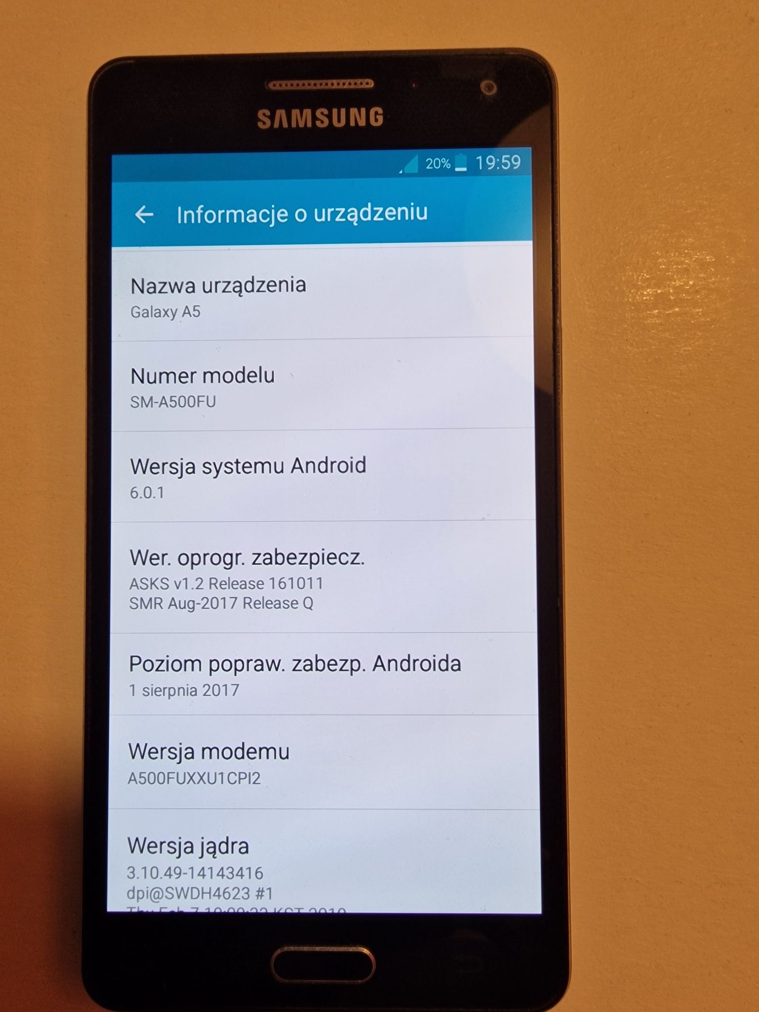 Galaxy A5 SM-A500FU