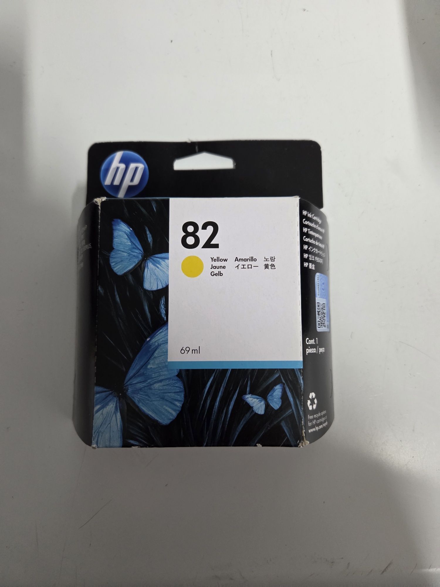 Tusz 82 (CH565A) do HP 111 kolor żółty 69 ml
